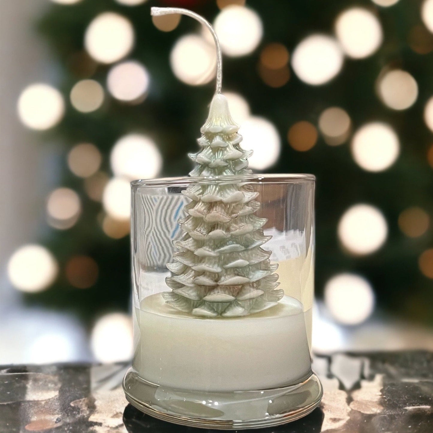 7 oz Christmas Pine Tree Candle